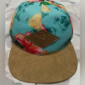 Floral Dutch Bros  SnapBack Hat